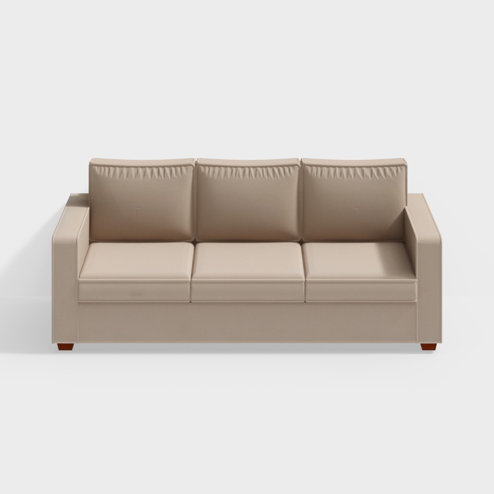 Albus 3 Seater Fabric Sofa