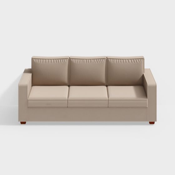 Urban Comfort Sofa 3D model