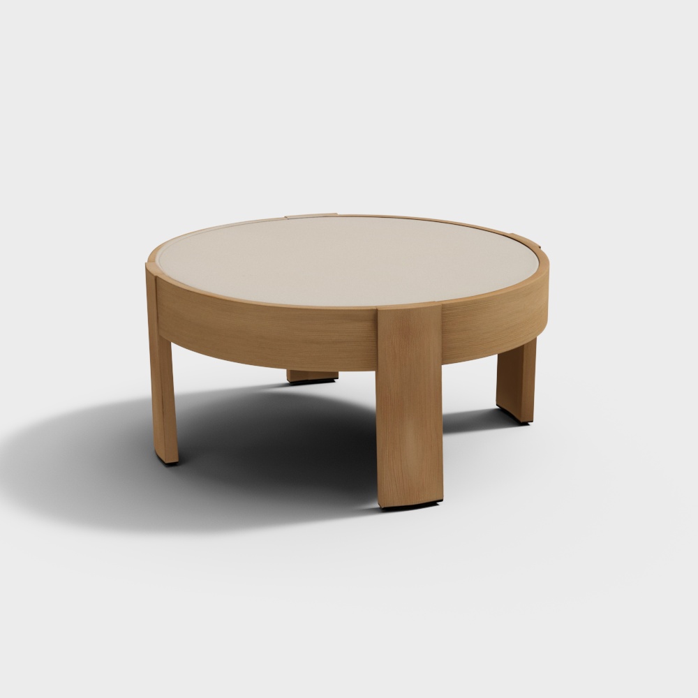 Portside Outdoor Round Coffee Table