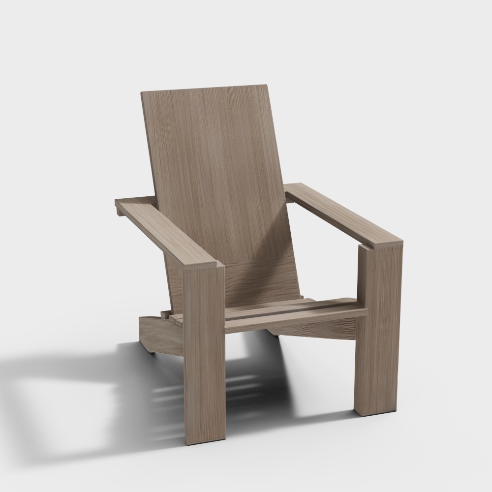 Poltrona Adirondack Portside da Esterno