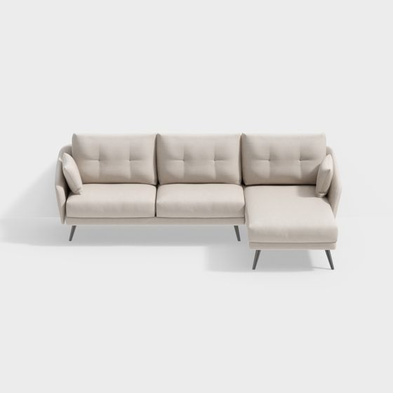 Urban Comfort Sofa 3D model