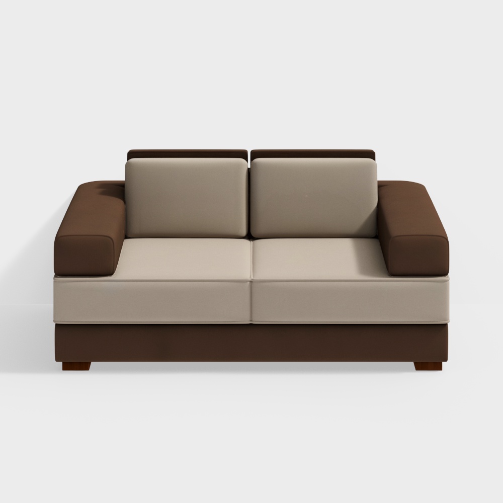 Mishael 2-Seater Fabric Sofa