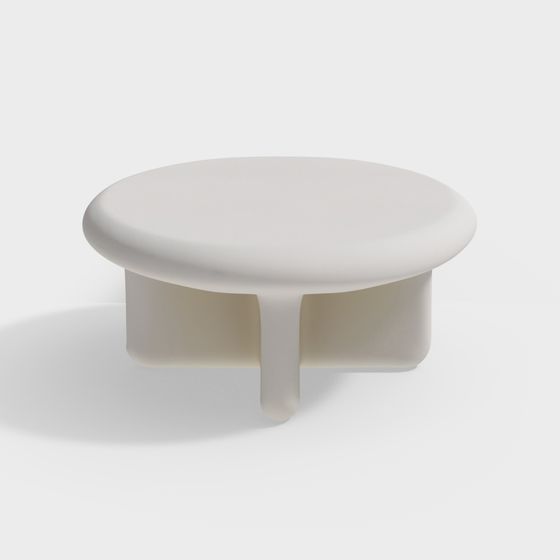 Minimalist Round Table 3D model
