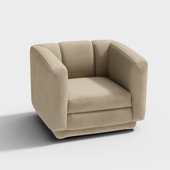 Cozy Corner Chair 3D model