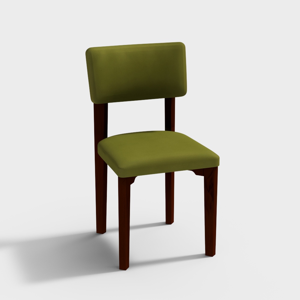 Camden Sheesham Wood Dining Cushioned Chair