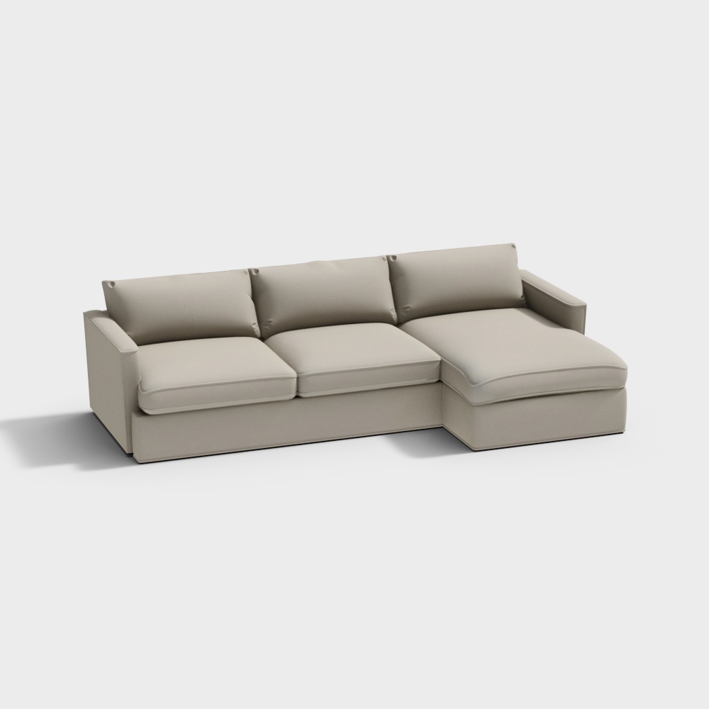 Lounge Deep 2-Piece Sectional Sofa