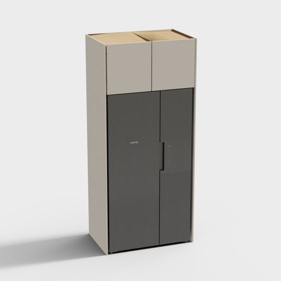 City Window Cabinet 3D model