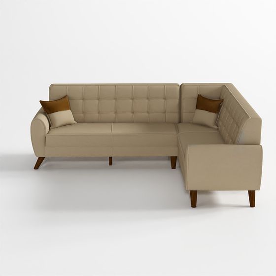 Modern L-Shaped Sectional Sofa 3D model