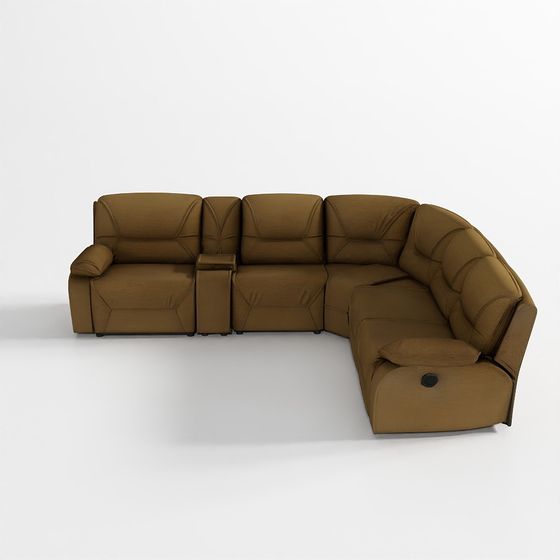 Cozy Modular Sectional Sofa 3D model