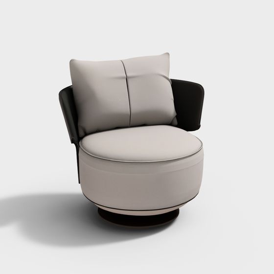 Kaizen Luxurious 360-Degree Swivel Lounge Chair