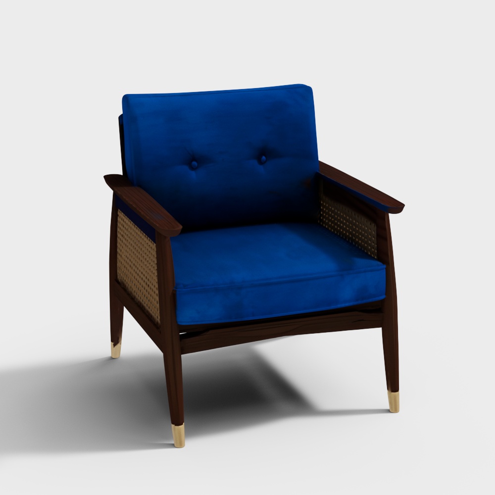 Emperor Cane Arm Chair