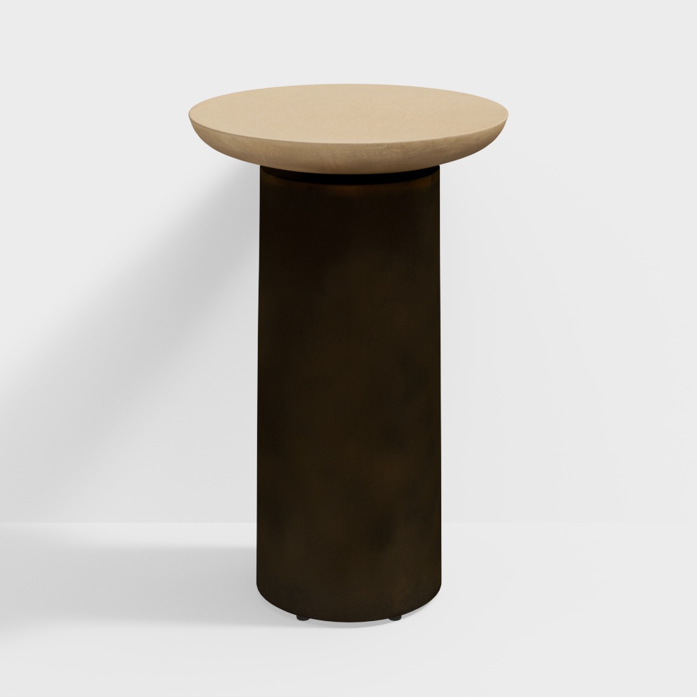 Table d'appoint extérieure Oslo en laiton