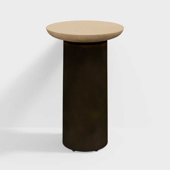 Table d'appoint extérieure Oslo en laiton