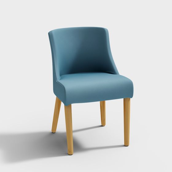 Cozy Chair Modern Minimalist 3D model