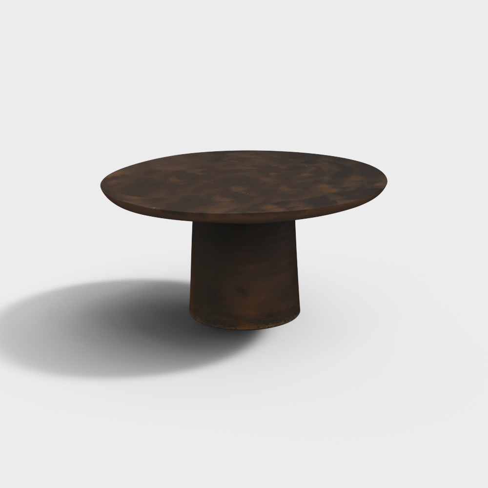 Bàn ăn ngoài trời màu vàng đồng tối Madrone