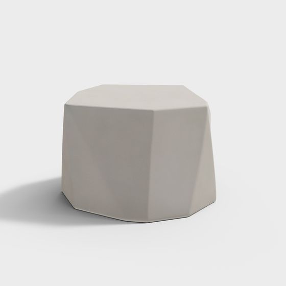 Parra Outdoor Limestone Side Table