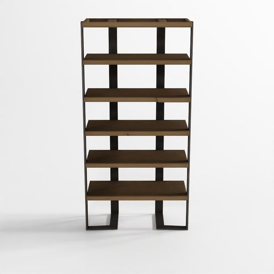 Industrial Modern Bookshelf 3D model
