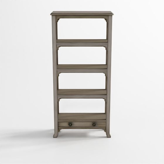 Classic Bookshelf Vintage Elegance 3D model