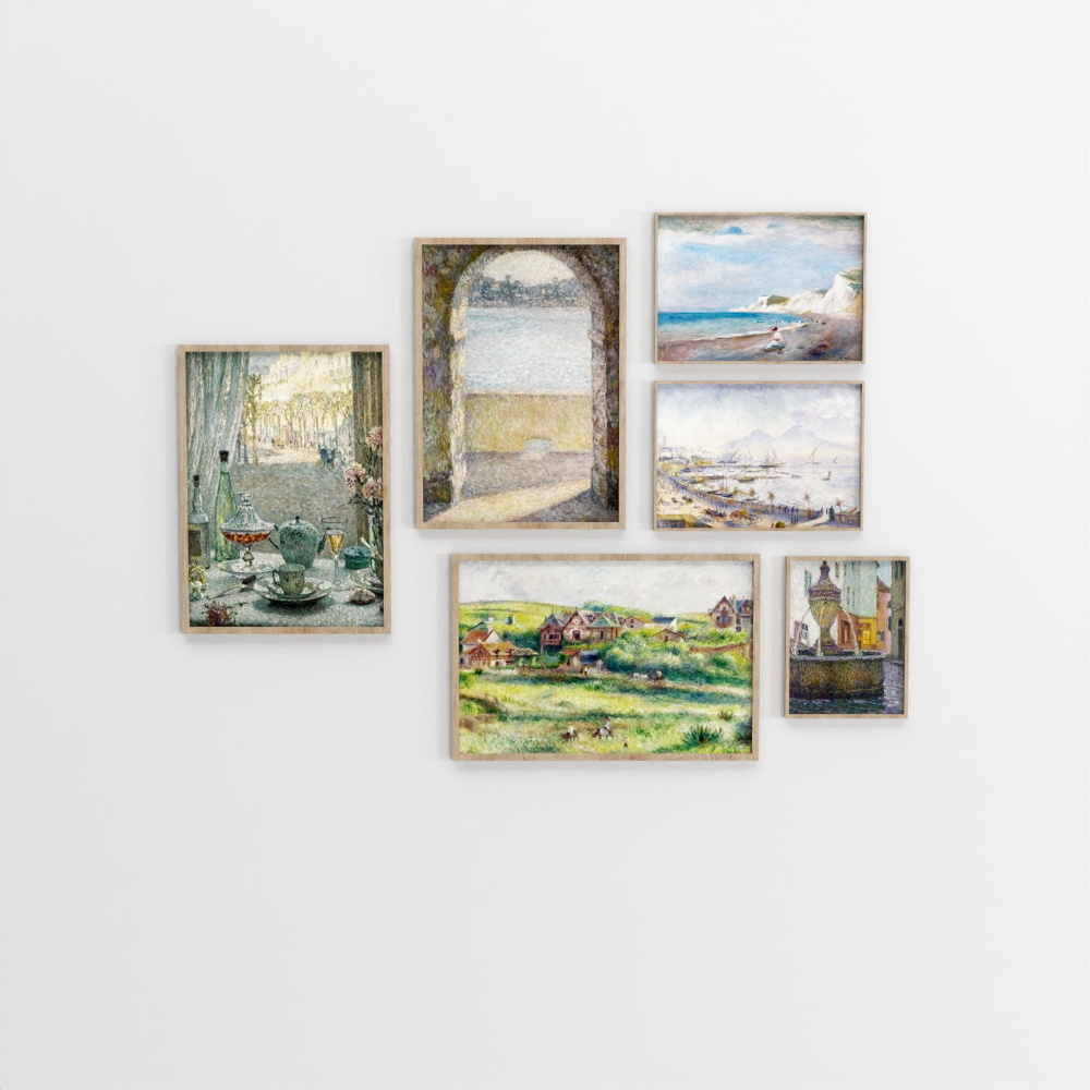 ชุดงานศิลปะฝาผนัง 5