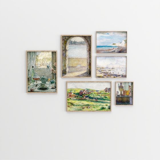 ชุดงานศิลปะฝาผนัง 5