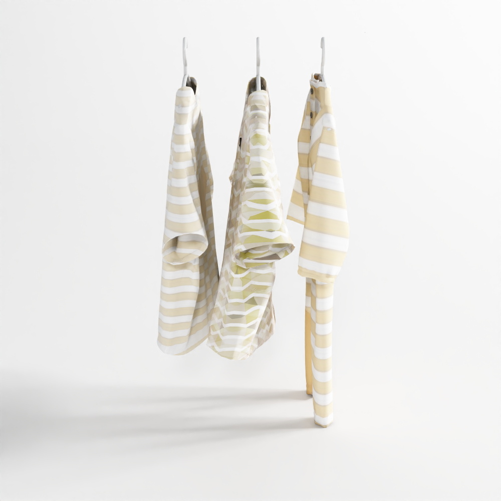 Clothes Hanger & Clothing 5