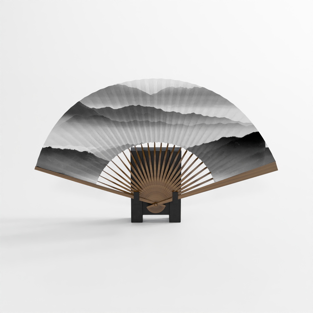 New Chinese Fan Decor