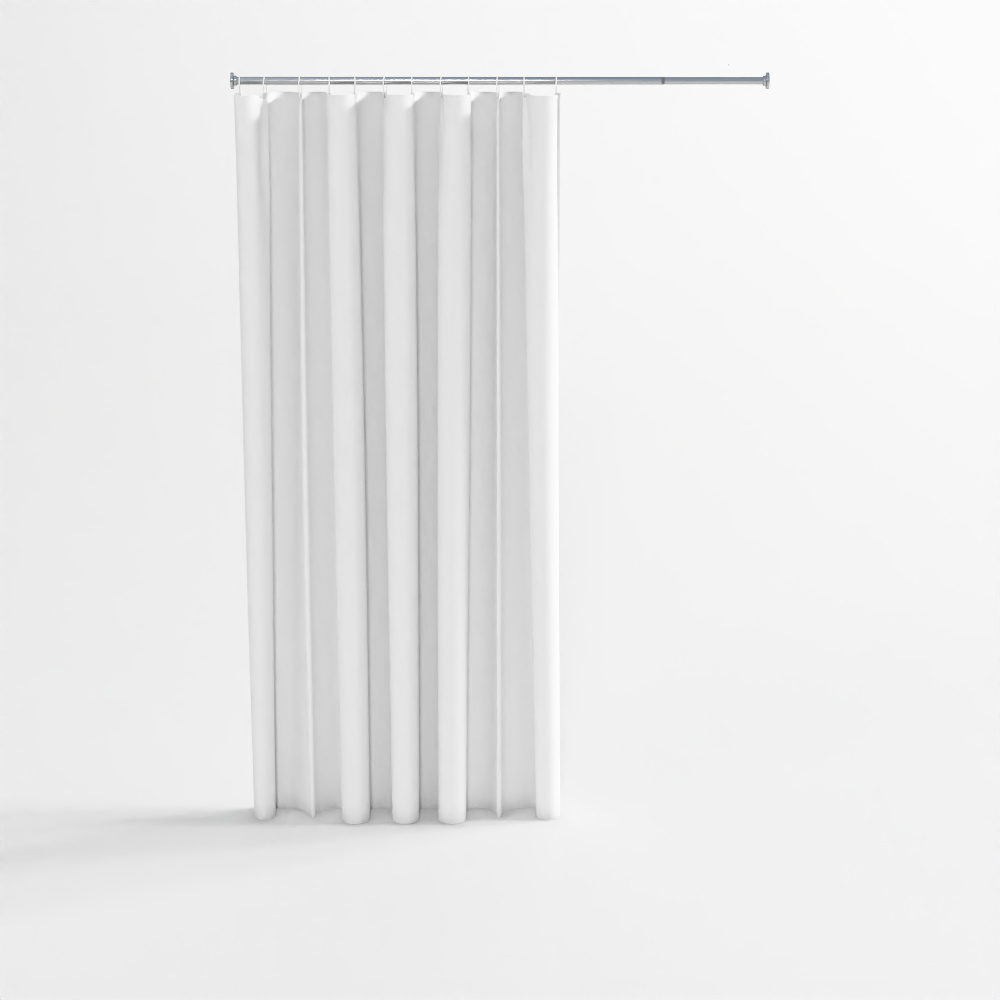 Gerader Duschvorhang