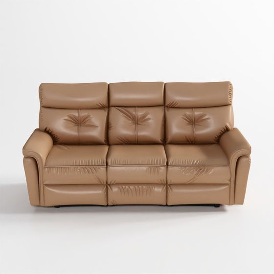 Alicia Recliner Sofa 3 Seater - Genuine Leather