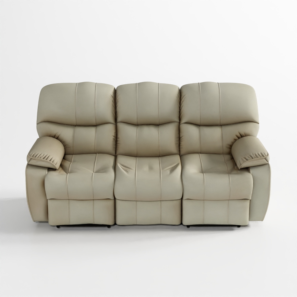 Ferland Recliner Sofa 3 Seater - Fabric