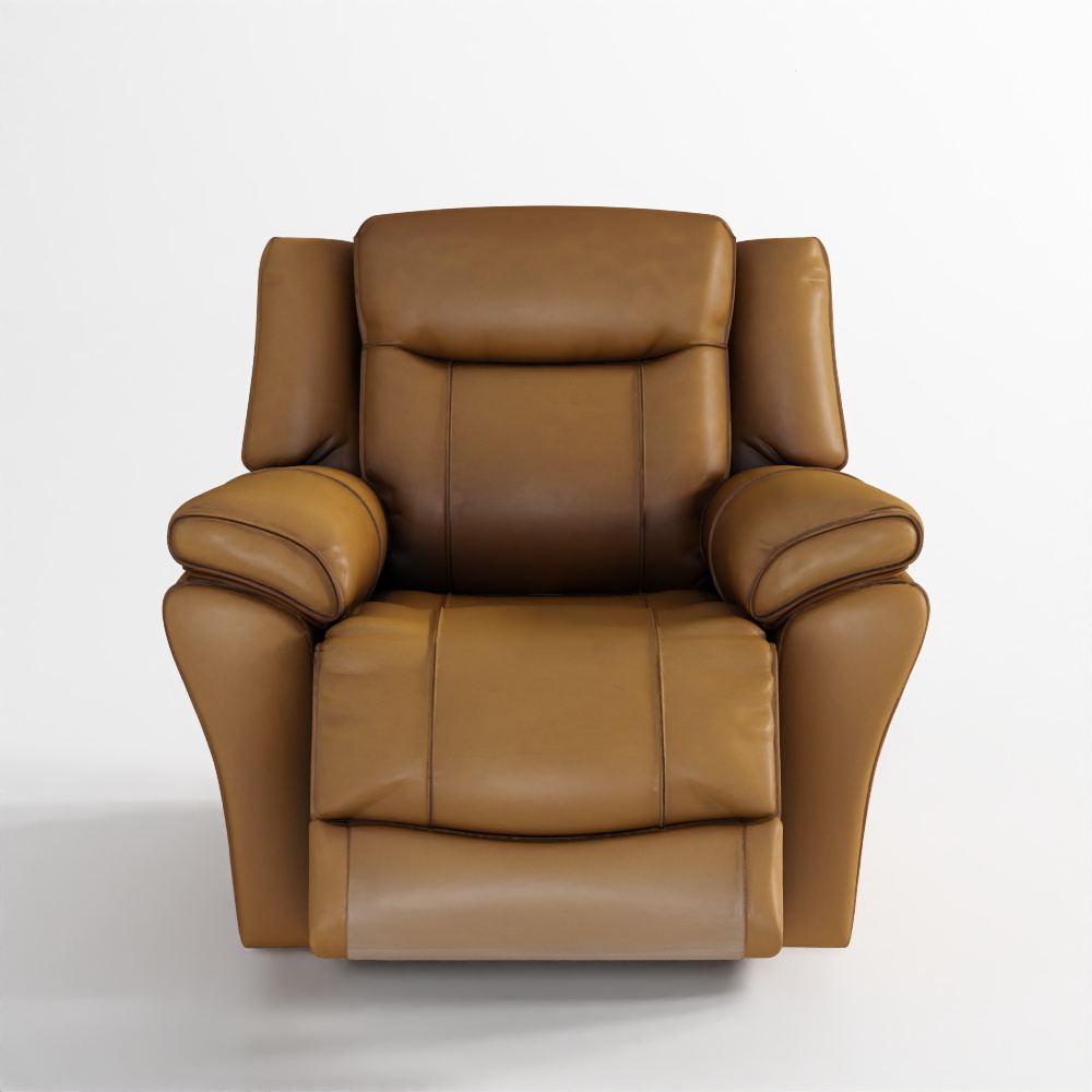 Canapé Releveur Électrique Monty - 1 Place - Cuir Véritable