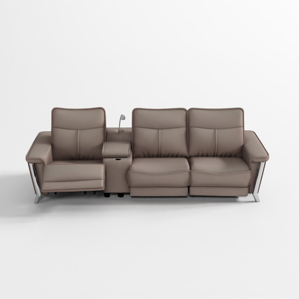 Spencer Home Theatre Set with 2 Electric Recliners