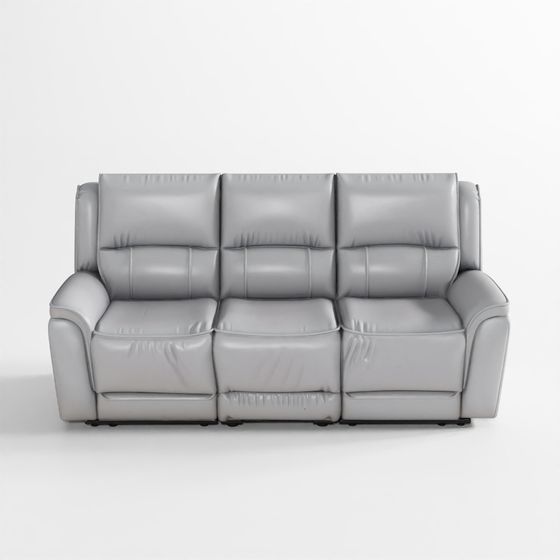 Lorenz Electric Recliner Sofa - 3 Seater - Genuine Leather