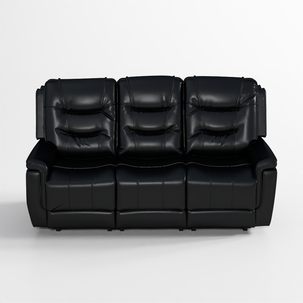Roadster Double Motion Power Recliner Sofa Set - 3 Seater