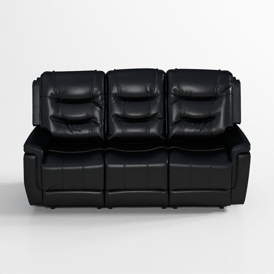 Roadster Double Motion Power Recliner Sofa Set - 3 Seater