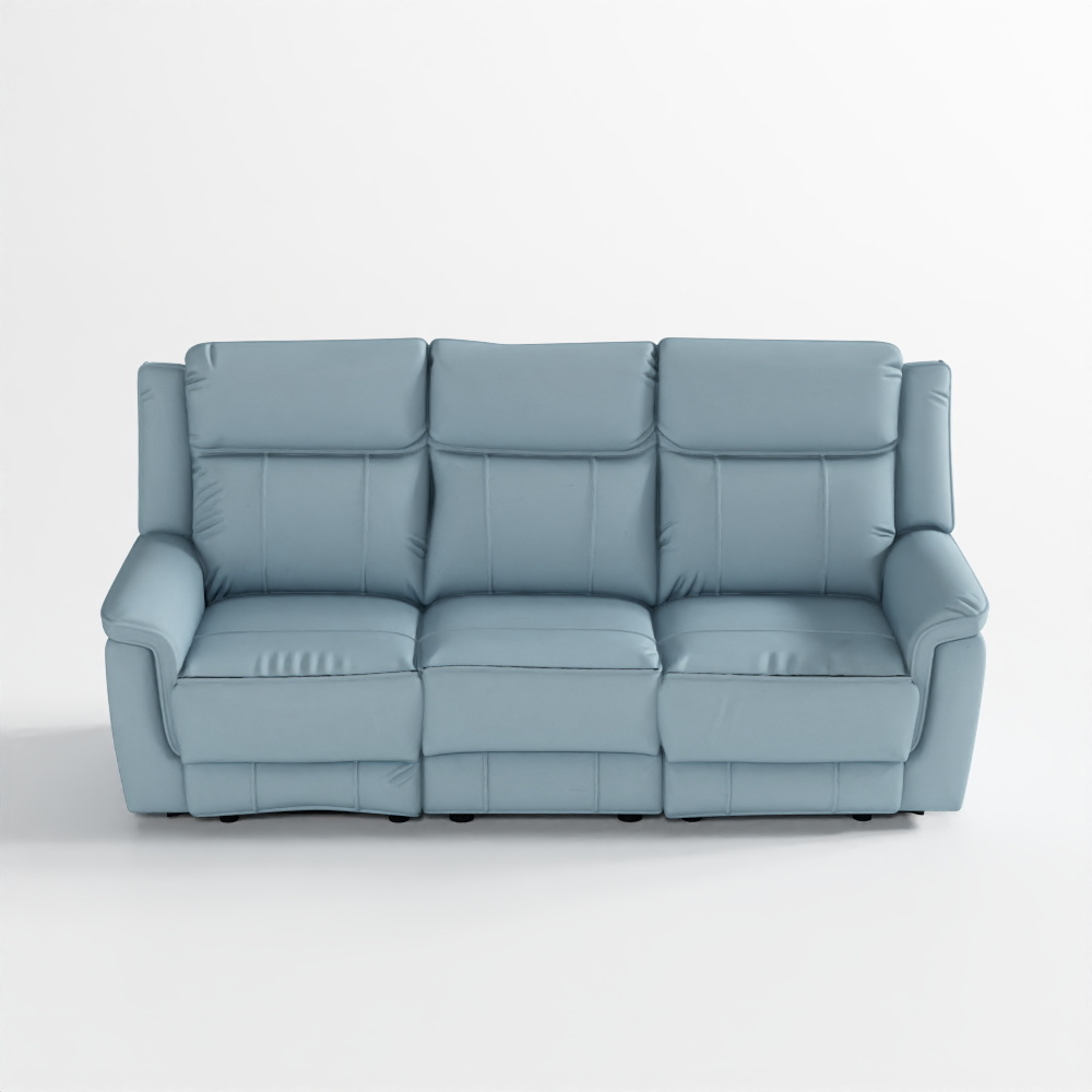 Walder Recliner Sofa - 3 Seater - Genuine Leather