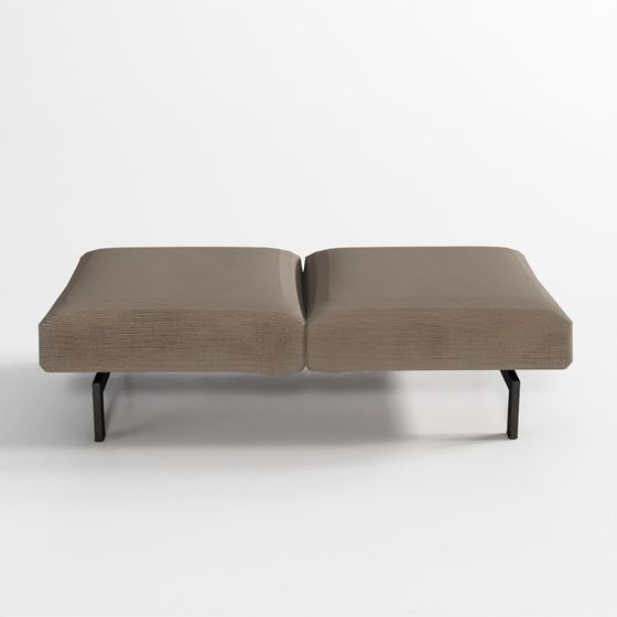 Modern Module Bench Versatile Modular Bench 3D model with Modern Minimalist Charm