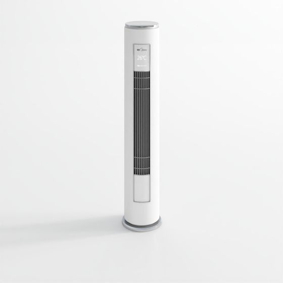 Elegant Air Conditioner Tower Fan 3D model