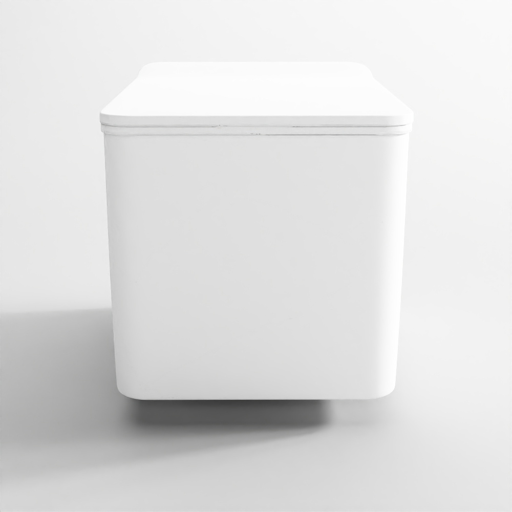 Rimless Blind Installation Wall Hung WC - White Matt