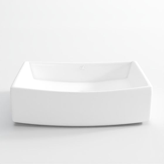 Tabletop Basin without Tap Hole - White