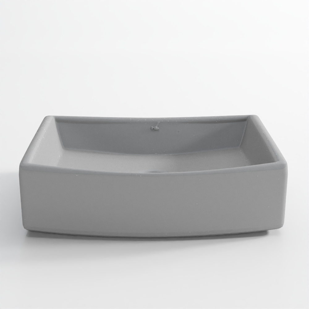 Jaquar Tabletop Basin - Without Tap Hole - Grey Matte