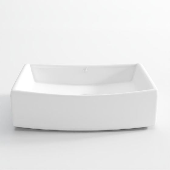 Tabletop Basin without Tap Hole - White Matte