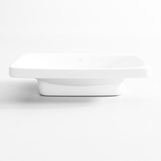 Table top basin - white