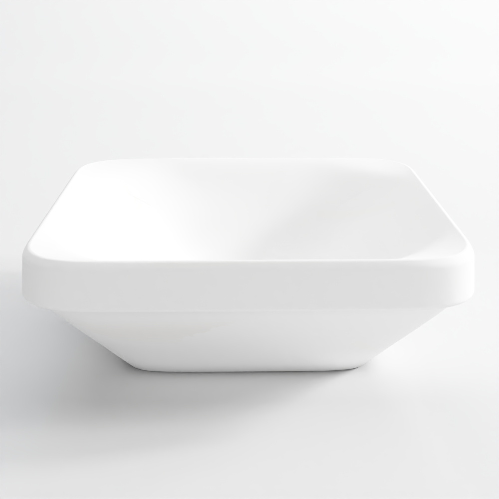 Table Top Basin - White Matt-4