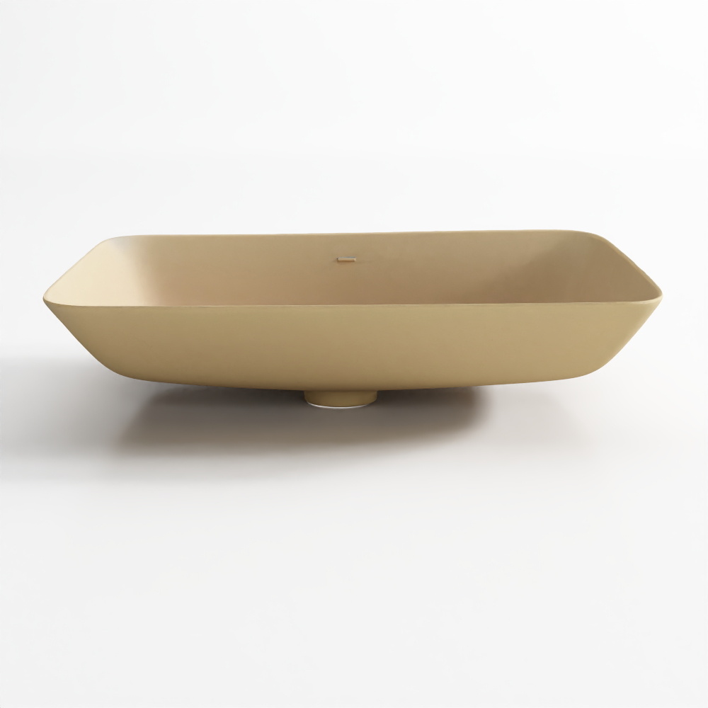 Under Counter Basin - Beige Matt-1