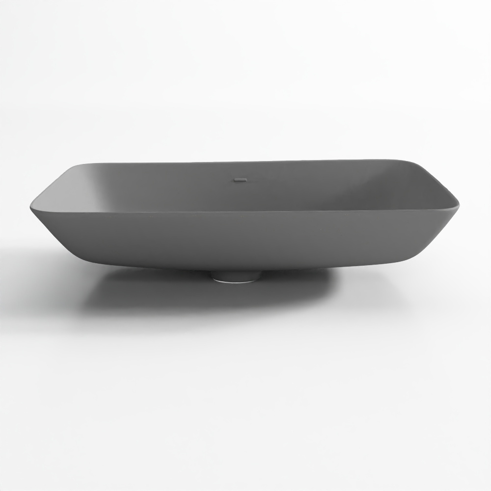 Under Counter Basin - Grey Matt -1