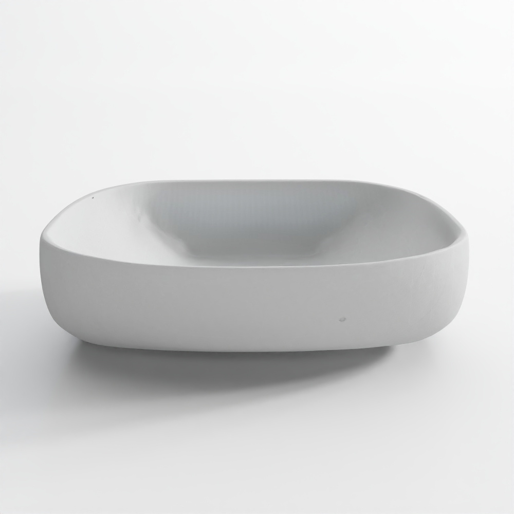 Table Top Basin - White Matt