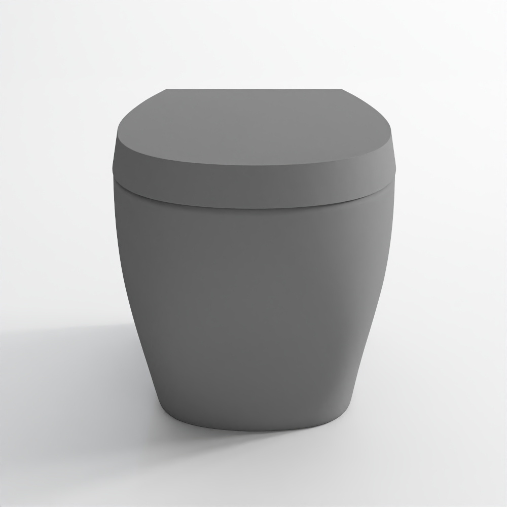 Jaquar Rimless Blind Installation Wall Hung WC - Grey Matt