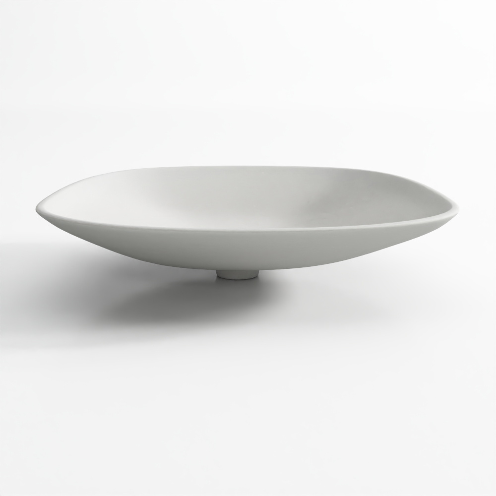 Under Counter Basin - White Matt