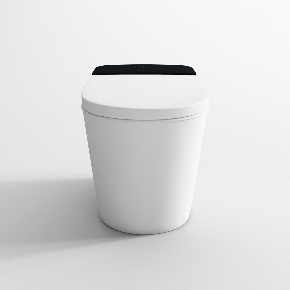 Automatic Rimless Floor Mounted