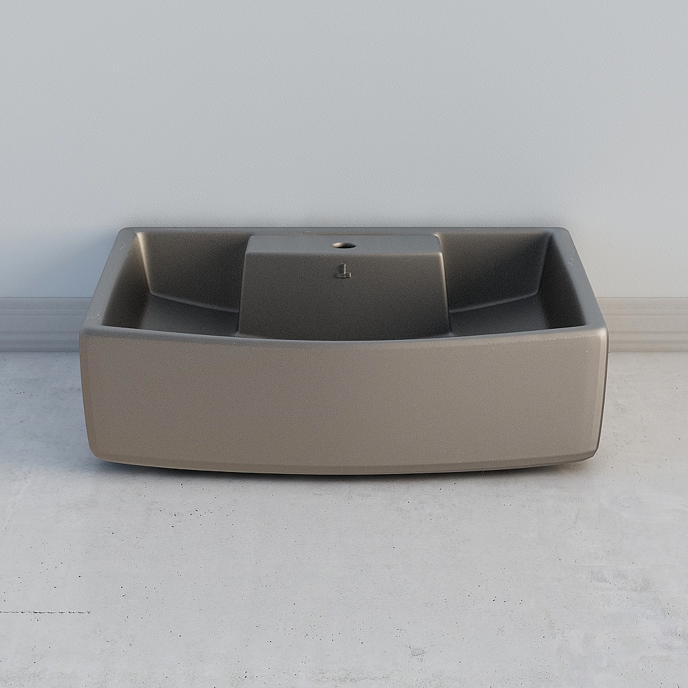 Table Top Basin - Grey Matt